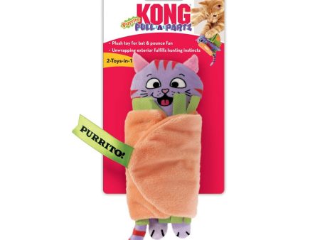 Kong Pull-A-Partz Purrito For Discount