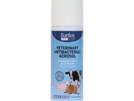 Battles Veterinary Antibacterial Aerosol - 150g For Discount