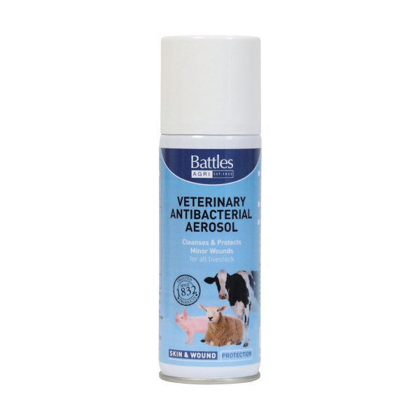 Battles Veterinary Antibacterial Aerosol - 150g For Discount