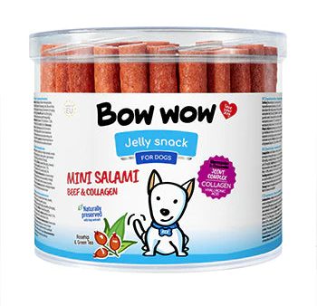 Bow Wow Mini Salami Beef & Collagen 20G Sticks Sale