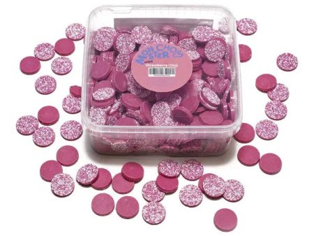 Mini Monster Chocs Strawberry 1kg Supply