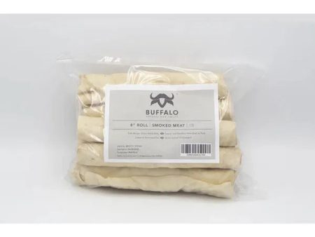 Buffalo 8  Roll Smoked Meat (10 Pack) Hot on Sale