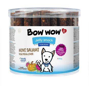 Bow Wow Mini Salami Poultry & Liver 20g Sticks Online now