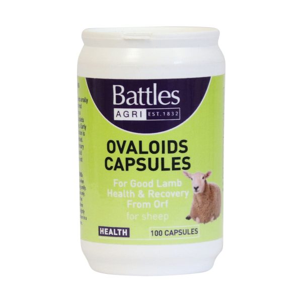 Battles Ovaloid Capsules - 100 Capsules Supply