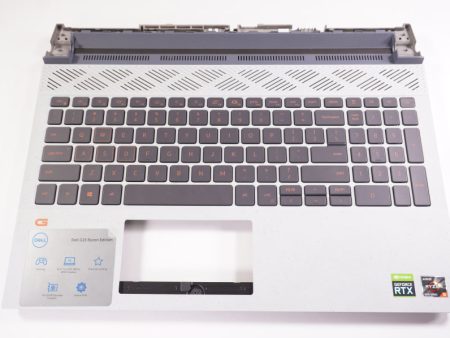 New D3X6T Dell Laptop US Palmrest Keyboard  Grey with Speckles Supply