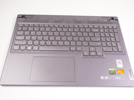 New AP75M000501 Lenovo Laptop US Palmrest Keyboard Storm Grey For Sale