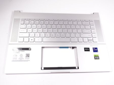 New AM3RU000220 Hp Laptop US Palmrest Keyboard Natural Silver Sale