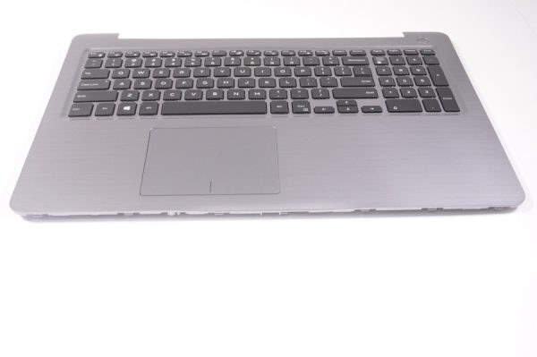 New 6VTM9 Dell Laptop US Palmrest Keyboard Gray Hot on Sale