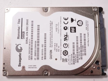 New 691915-001 Hp 2.5  500GB Hard Drive Hot on Sale