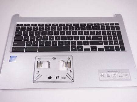 New 6B.ATEN7.016 Acer Laptop US Palmrest Keyboard Silver For Sale