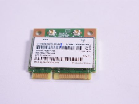 New 753076-005 Hp Laptop Wireless Card Hot on Sale