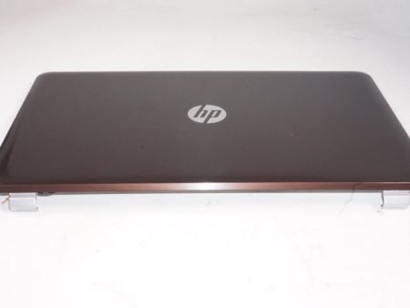 New 748411-001 Hp Laptop Display Back Cover Hazel Berry Online now