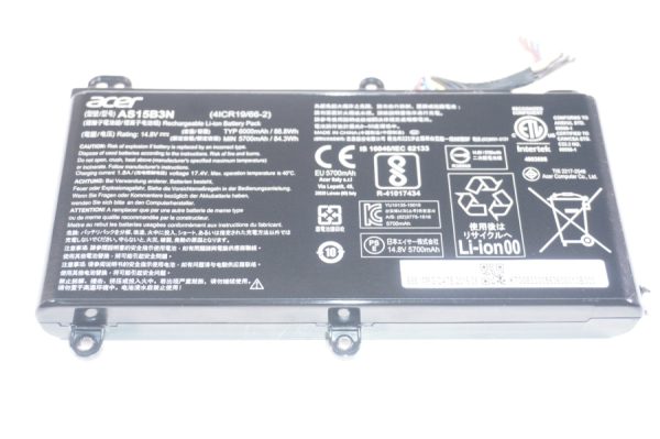 New AS15B3N Acer Laptop 14.8V 6000 mAh 88.8 Wh Battery For Cheap